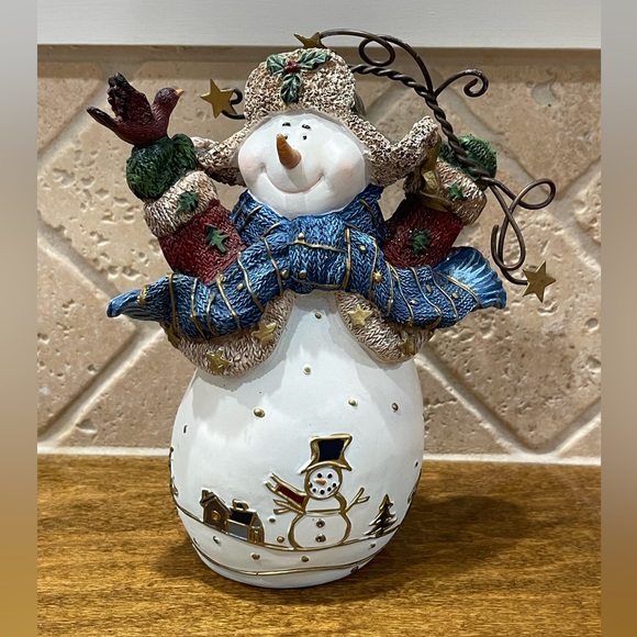 Home Interiors Holiday Home Interiors Winter Snow Pals Snowman